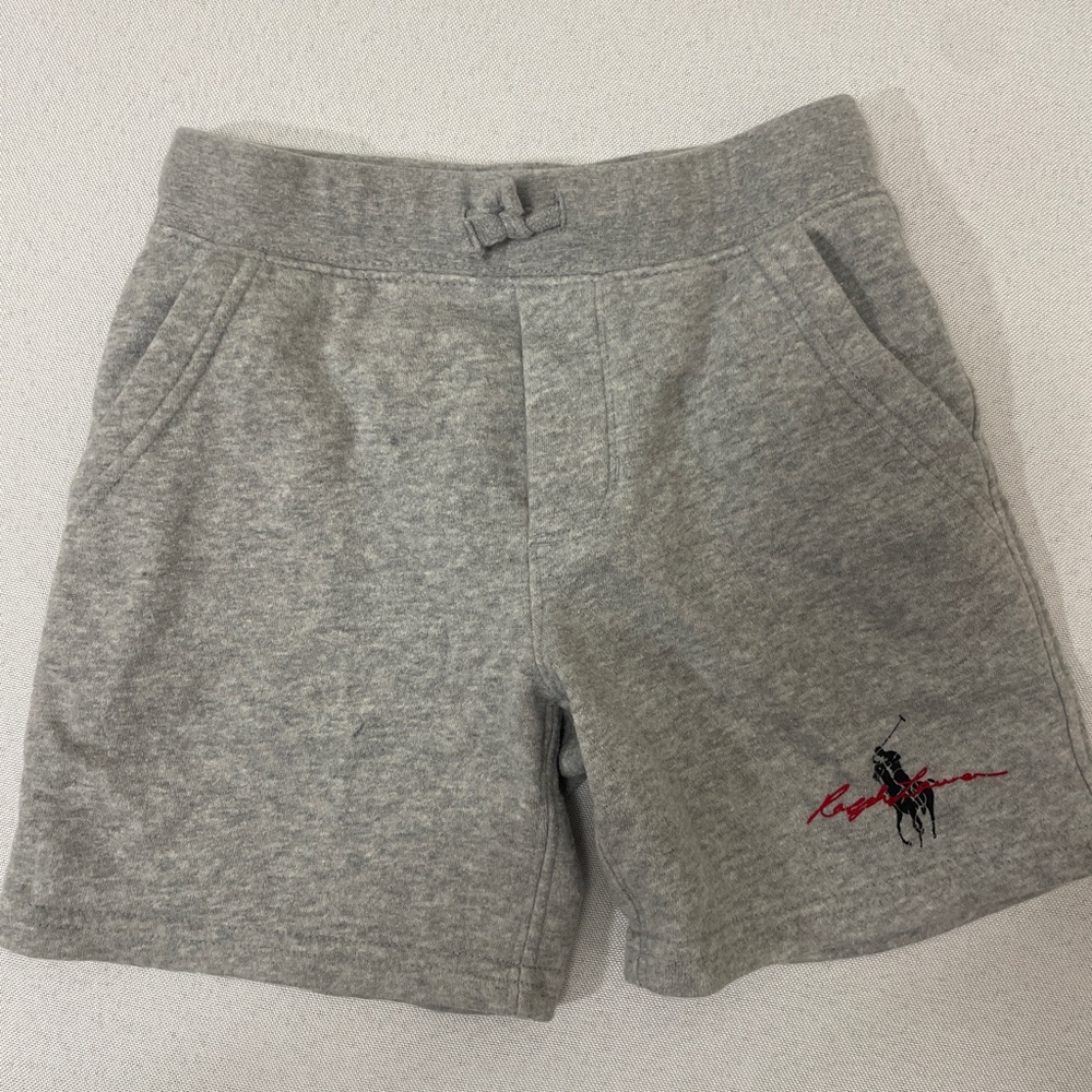 Polo Ralph Lauren Heather Gray Fleece Shorts